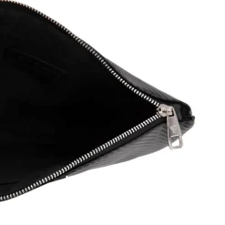 Pochette texturée poignet carbone 30x20x2cm Homme BILL TORNADE