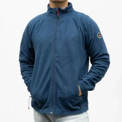 Polaire zippee black paul Homme PANAME BROTHERS