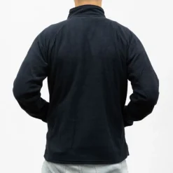 Polaire zippee black paul Homme PANAME BROTHERS