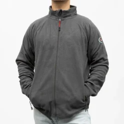 Polaire zippee black paul Homme PANAME BROTHERS