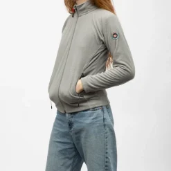 Polaire zippee taupe paula Femme PANAME BROTHERS