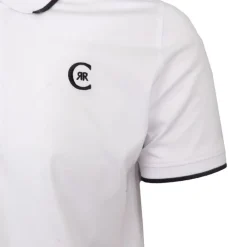 Polo coton chiné liseré manches logo brodé Homme CERRUTI