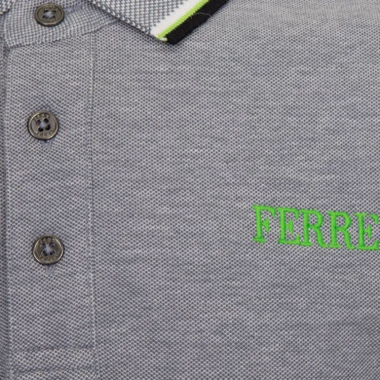 Polo coton Massimo ashrose avec liseré Homme GIANFRANCO FERRE