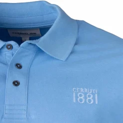 Polo Eduardo uni logo brodé Homme CERRUTI