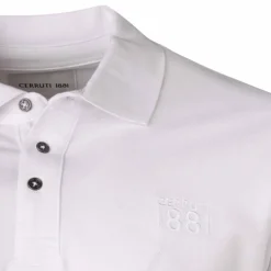 Polo Eduardo uni logo brodé Homme CERRUTI