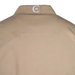 Polo en coton velino logo brodé vertical Homme CERRUTI