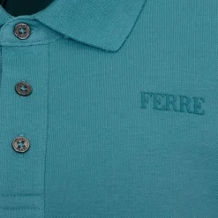 Polo Gianni à boutons coton texturé Homme GIANFRANCO FERRE