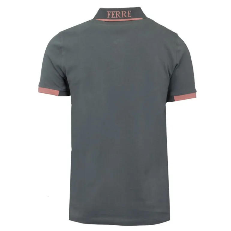 Polo Gianni à boutons coton texturé Homme GIANFRANCO FERRE