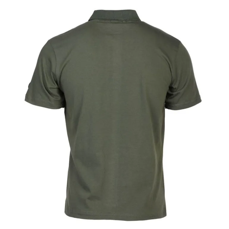 Polo logo imprimé Homme HELVETICA