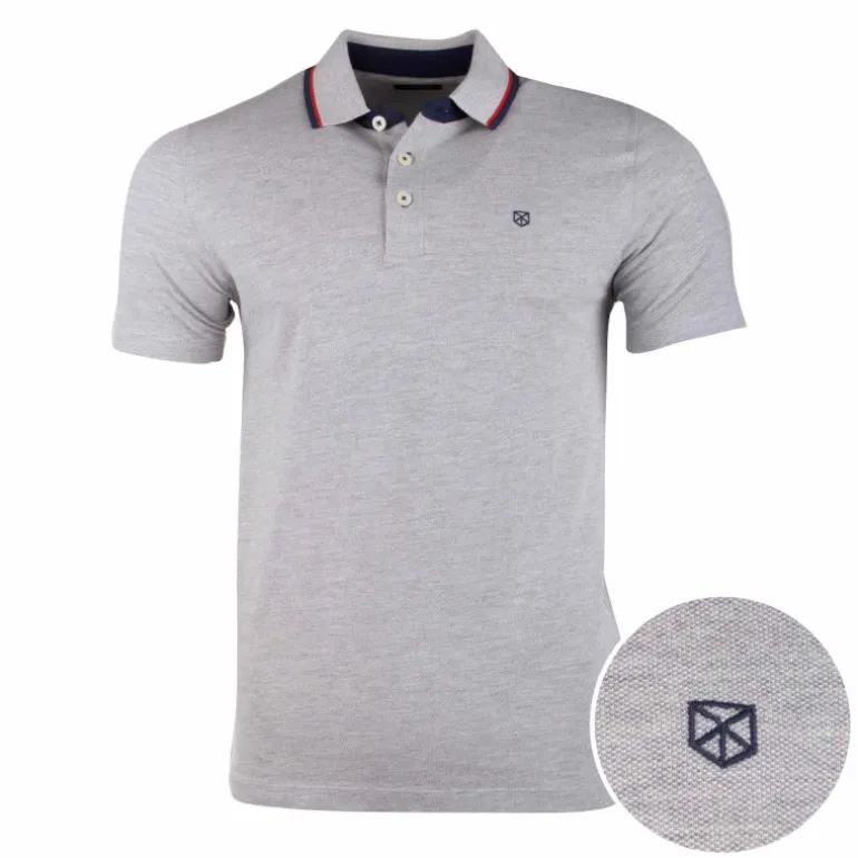 Polo manches courtes 100% Coton Homme JACK AND JONES