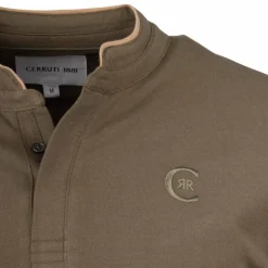 Polo manches courtes col mao firenza Homme CERRUTI