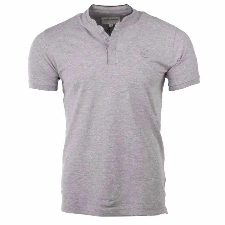 Polo manches courtes col mao firenza Homme CERRUTI