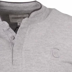 Polo manches courtes col mao firenza Homme CERRUTI