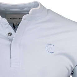 Polo manches courtes col mao firenza Homme CERRUTI