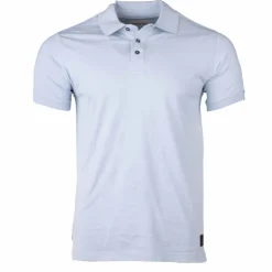 Polo manches courtes coton doux bande logo épaule ballabile Homme CERRUTI