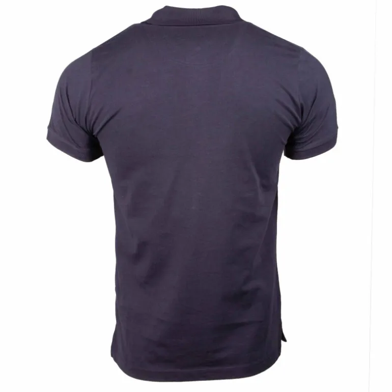 Polo manches courtes coton doux bande logo épaule ballabile Homme CERRUTI