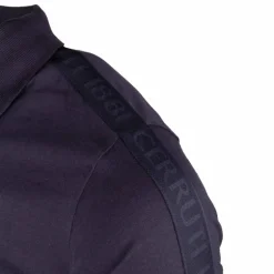 Polo manches courtes coton doux bande logo épaule ballabile Homme CERRUTI