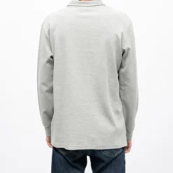 Polo manches longues broderie cote germinal Homme KAPORAL