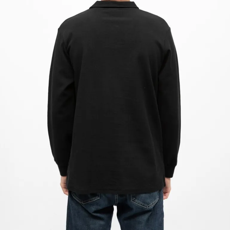 Polo manches longues broderie cote germinal Homme KAPORAL