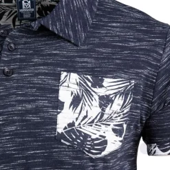 Polo poche poitrine imprimé Homme BLAGGIO