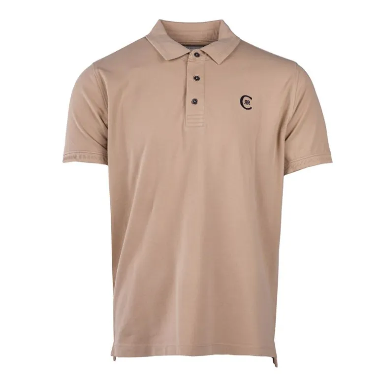 Polo regular manches courtes tiber en coton Homme CERRUTI