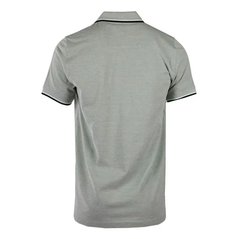 Polo regular manches courtes natisone avec liseré Homme CERRUTI