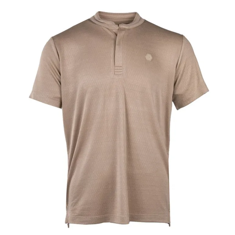 Polo satinée col mao toce Homme CERRUTI