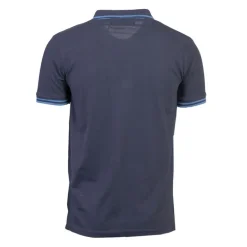 Polo sherman logo coloré brodé avec boutons argentés Homme CHEVIGNON