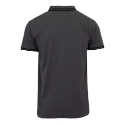 Polo sherman logo coloré brodé avec boutons argentés Homme CHEVIGNON