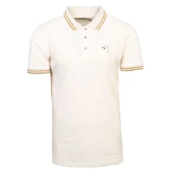 Polo sherman logo coloré brodé avec boutons argentés Homme CHEVIGNON