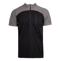 Polo technique zip bi-couleur Homme BEST MOUNTAIN