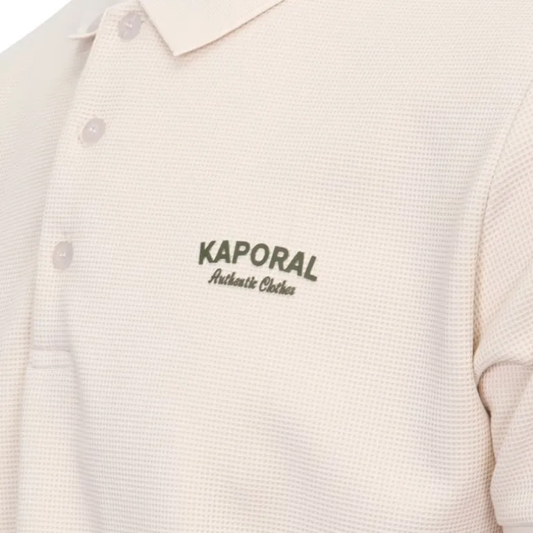 Polo texturé malo manches courtes Homme KAPORAL