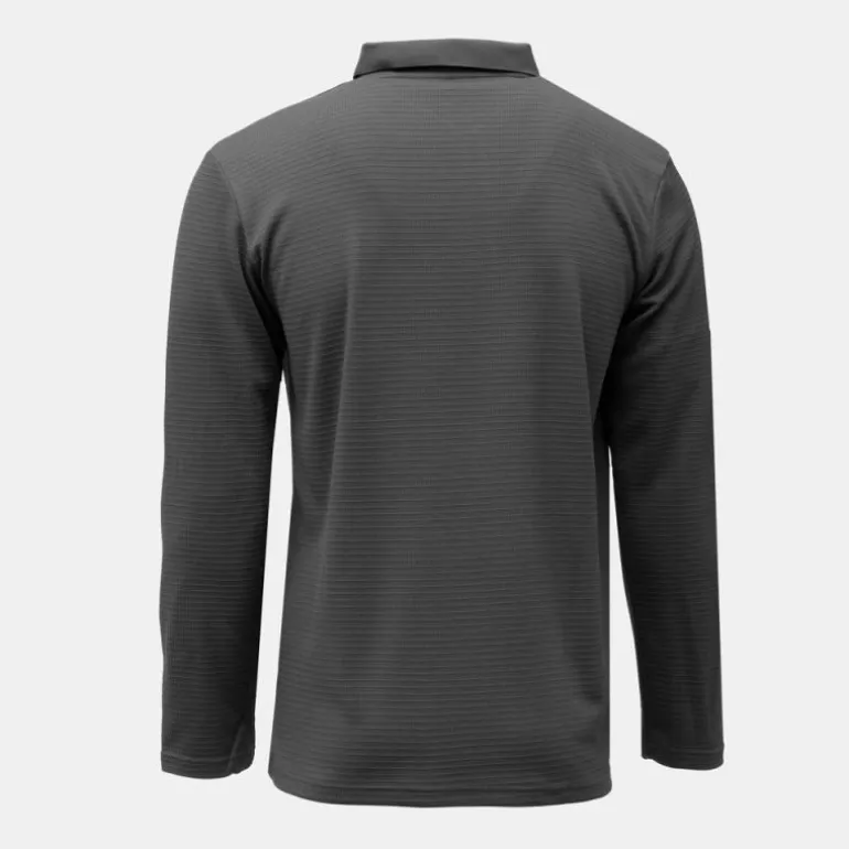 Polo texturé manches longues jilan Homme KAPORAL