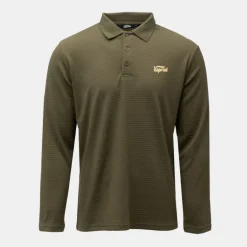 Polo texturé manches longues jilan Homme KAPORAL