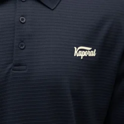 Polo texturé manches longues jilan Homme KAPORAL