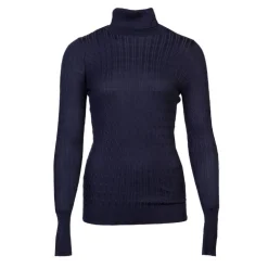 Pull col roulé torsadé 18741 Femme BILL TORNADE