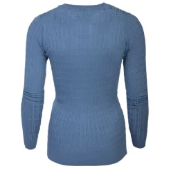 Pull col v torsadé 18734 Femme BILL TORNADE