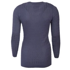 Pull col v torsadé 18734 Femme BILL TORNADE