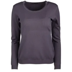 Pull fine maille col rond 30% cachemire 080 Femme REAL CASHMERE