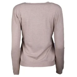Pull fine maille col rond 30% cachemire 080 Femme REAL CASHMERE