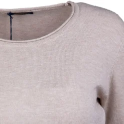 Pull fine maille col rond 30% cachemire 080 Femme REAL CASHMERE