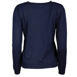 Pull fine maille col rond 30% cachemire 080 Femme REAL CASHMERE