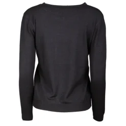 Pull fine maille col rond 30% cachemire 080 Femme REAL CASHMERE