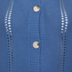 Pull ajouré avec boutons kaki milada Femme LA PETITE ETOILE