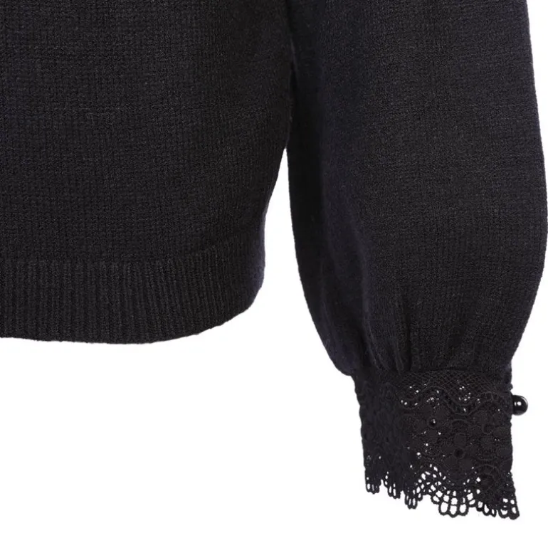 Pull anntai noir Femme DEELUXE 74