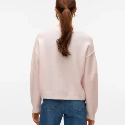 Pull besti col rond regular avec détail couture Femme VERO MODA