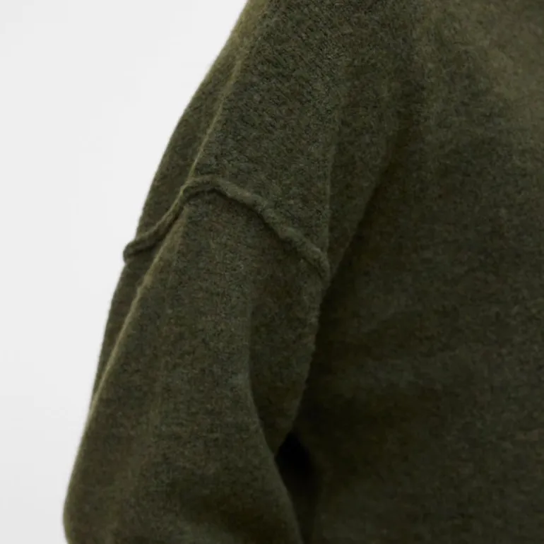 Pull besti col rond regular avec détail couture Femme VERO MODA