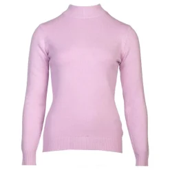 Pull col cheminée cachemire et laine mélangé Femme BELLE FEMME