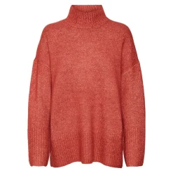 Pull col montant manches évasées Femme VERO MODA