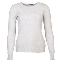 Pull col rond laine et cachemire Femme BELLE FEMME